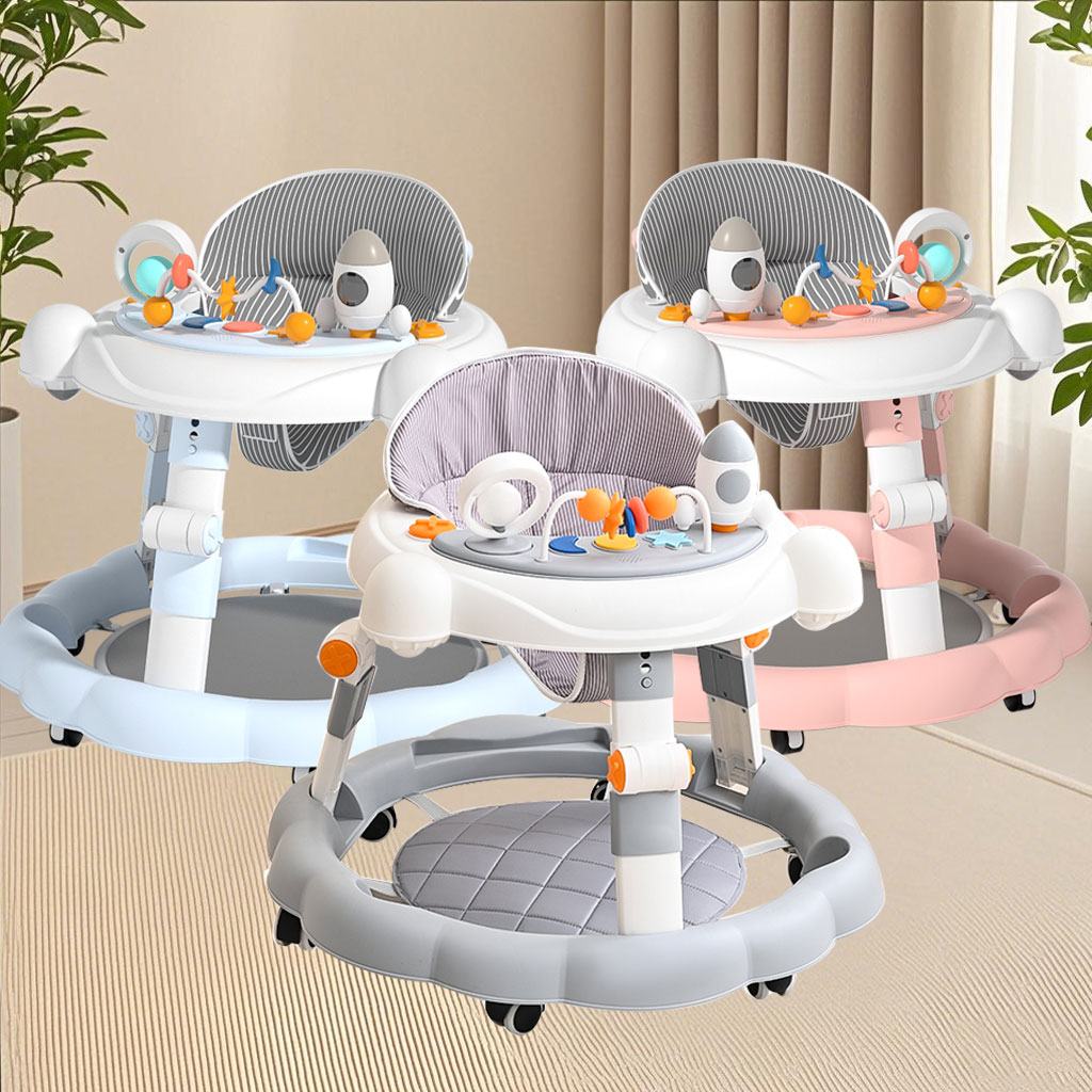 Multifunctional Baby Walker with Music